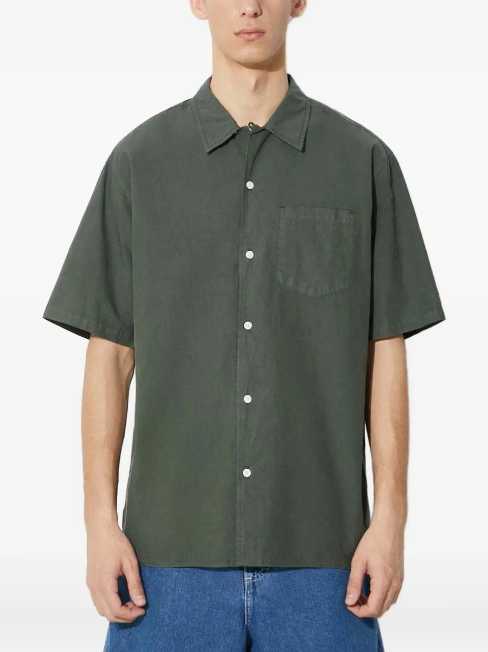 Norse Projects camisa Carsten | verde | Image 1
