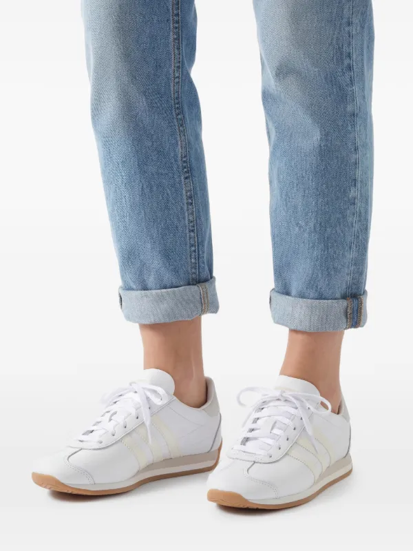 Adidas Country OG Leather Sneakers | White | FARFETCH JO