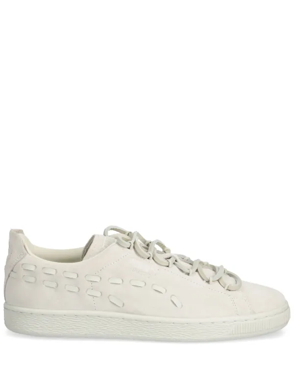 PUMA Suede Decon Sneakers | White | FARFETCH TR