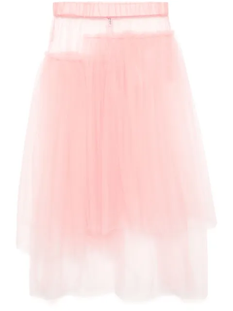 Noir Kei Ninomiya tulle draped skirt