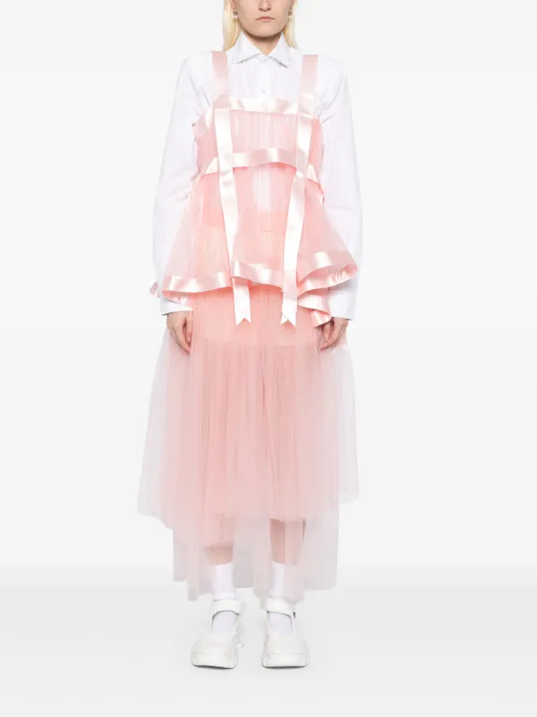 Noir Kei Ninomiya チュール スカート | ピンク | FARFETCH JP