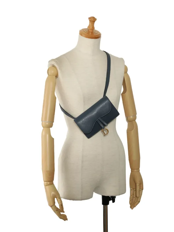 Christian Dior Pre-Owned 2020 サドル レザーベルトバッグ