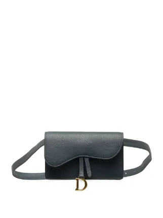 Christian Dior Pre-Owned 2020 サドル レザーベルトバッグ