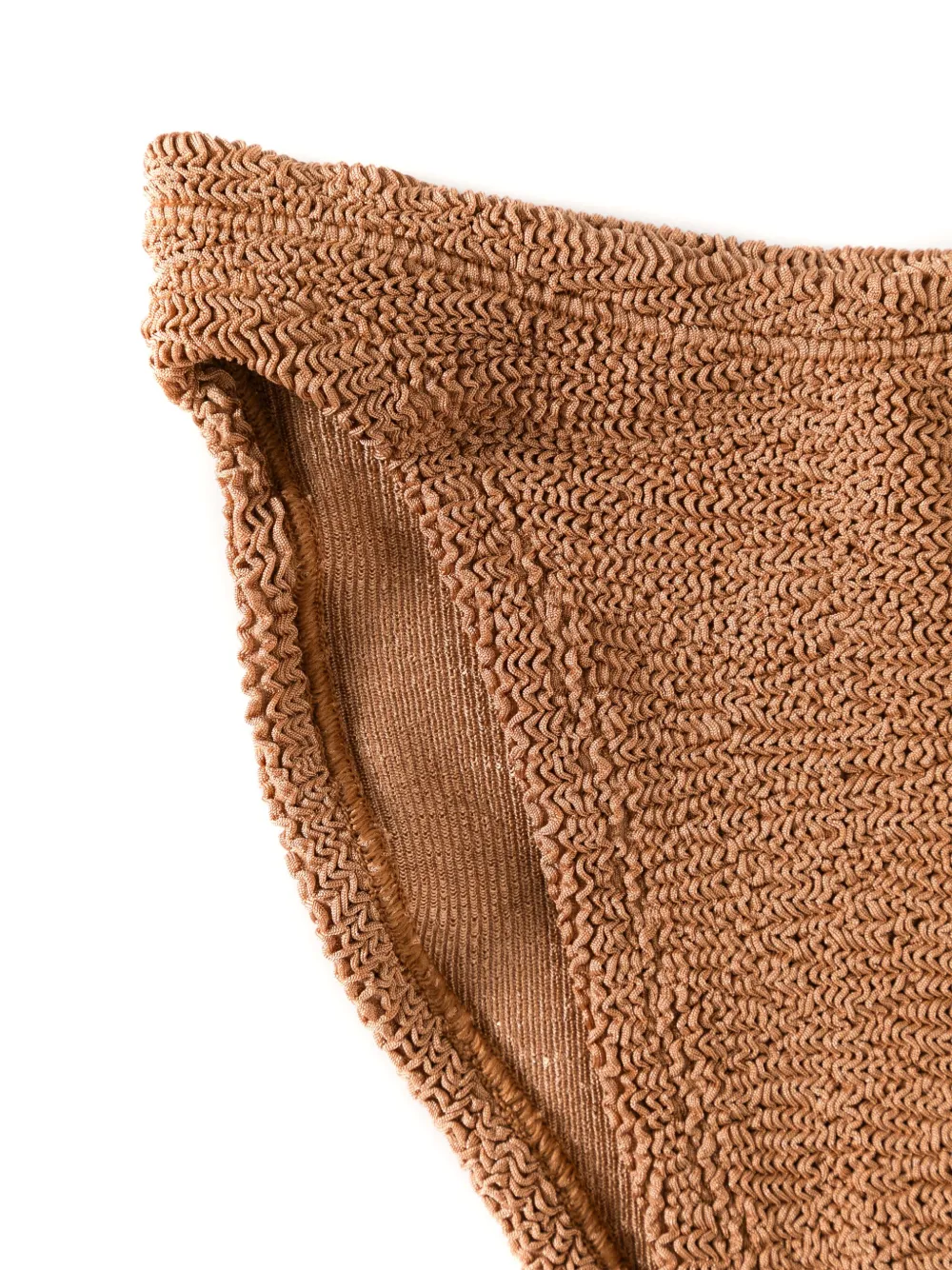 Hunza G Brown Xandra Bikini In Neutrals