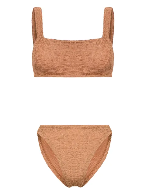 Hunza G Xandra crinkled bikini set