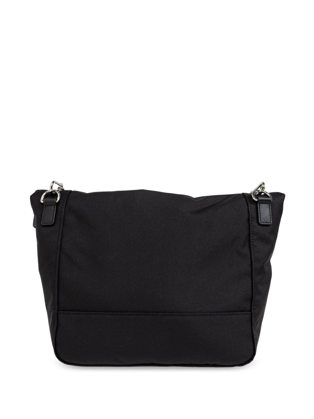 Shop Kenzo Graphy Logo-appliqué Messenger Bag In Black