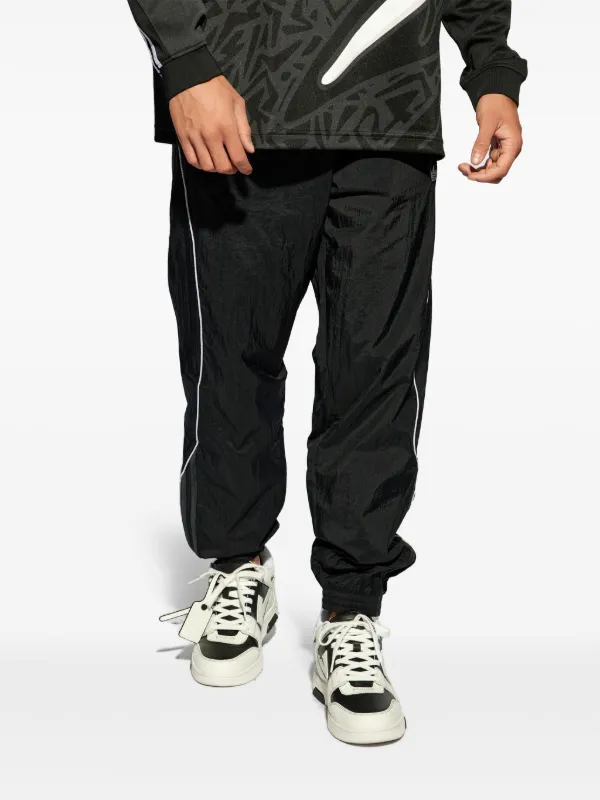 Adidas Premium Track wide leg Pants Black FARFETCH UK