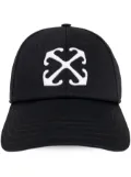 Off-White Arrow Drill-embroidered baseball cap - Black