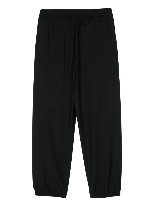 Givenchy 4G detail Wool Track Pants Black FARFETCH CA