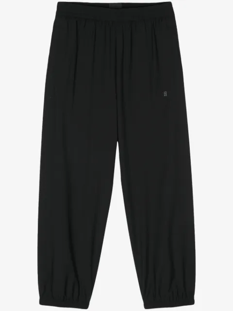 Givenchy 4G-detail wool track pants