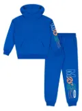 Moschino Kids logo-print jersey tracksuit - Blue