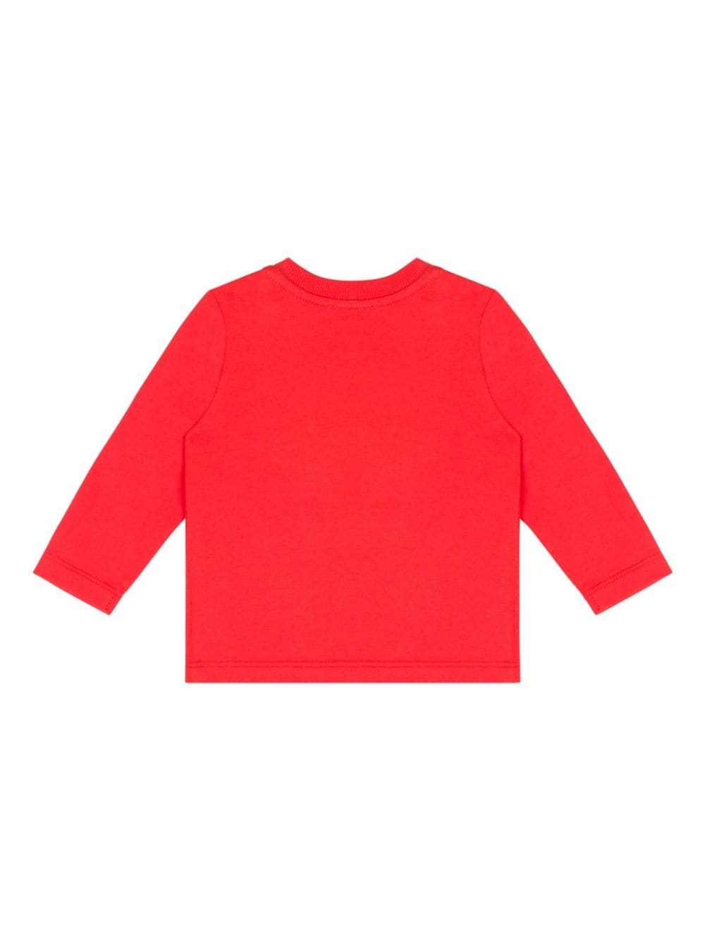 Moschino Kids Katoenen T-shirt met Teddy Bear-print - Rood