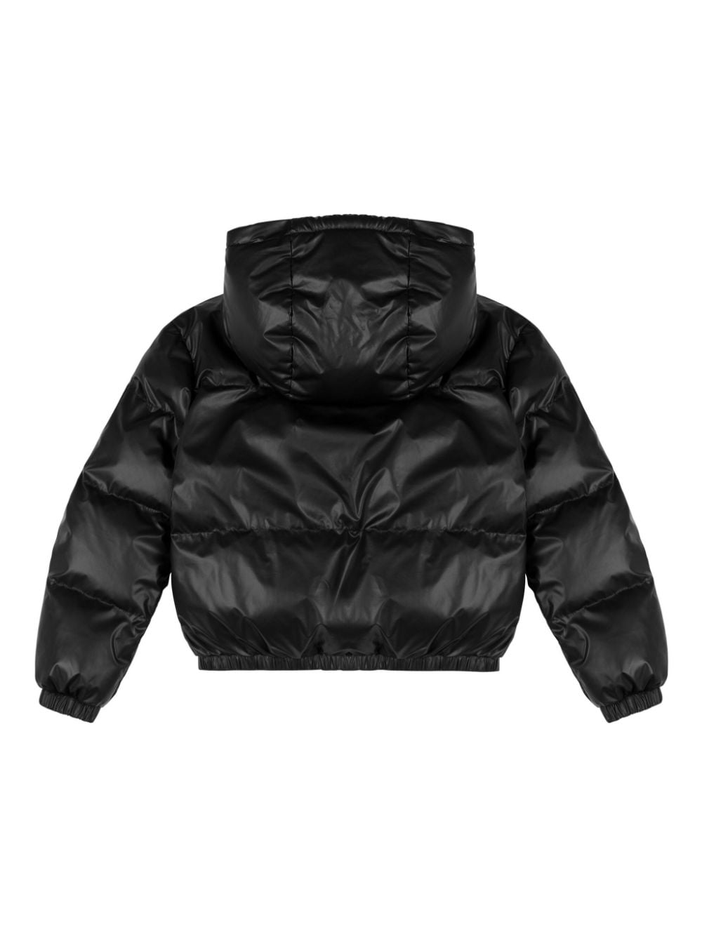 Moschino Kids Jack met geborduurd logo - Zwart