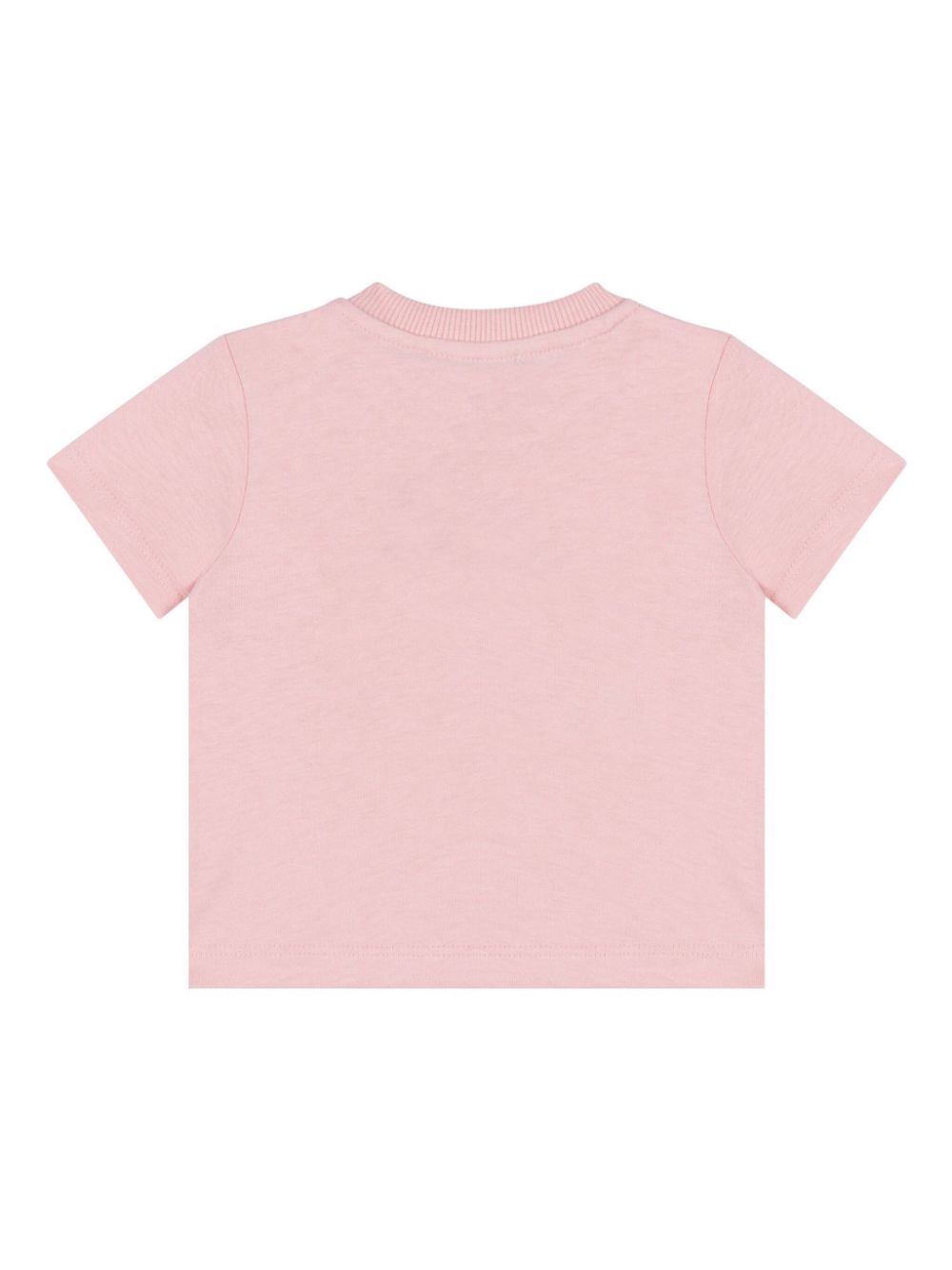 Moschino Kids logo-print t-shirt - Roze