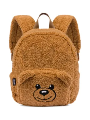 Moschino Kids テディベア バックパック | ブラウン | FARFETCH JP