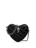 Kurt Geiger London Kensington Heart leather crossbody bag - Black