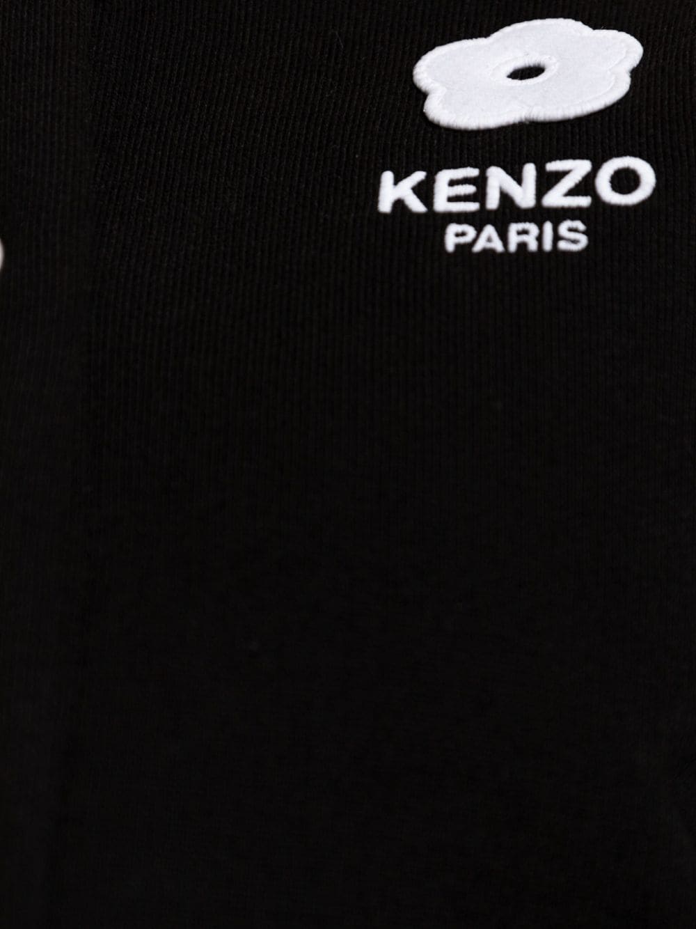 Shop Kenzo Boke Flower 2.0 Contrast-trim T-shirt In Black