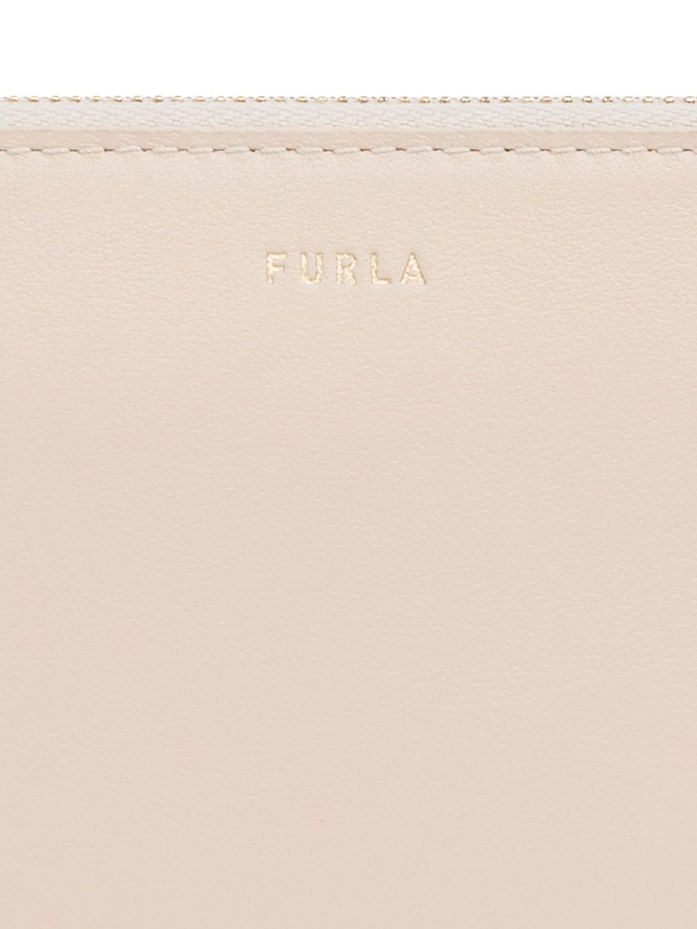 Shop Furla Nuvola Leather Wallet In Neutrals