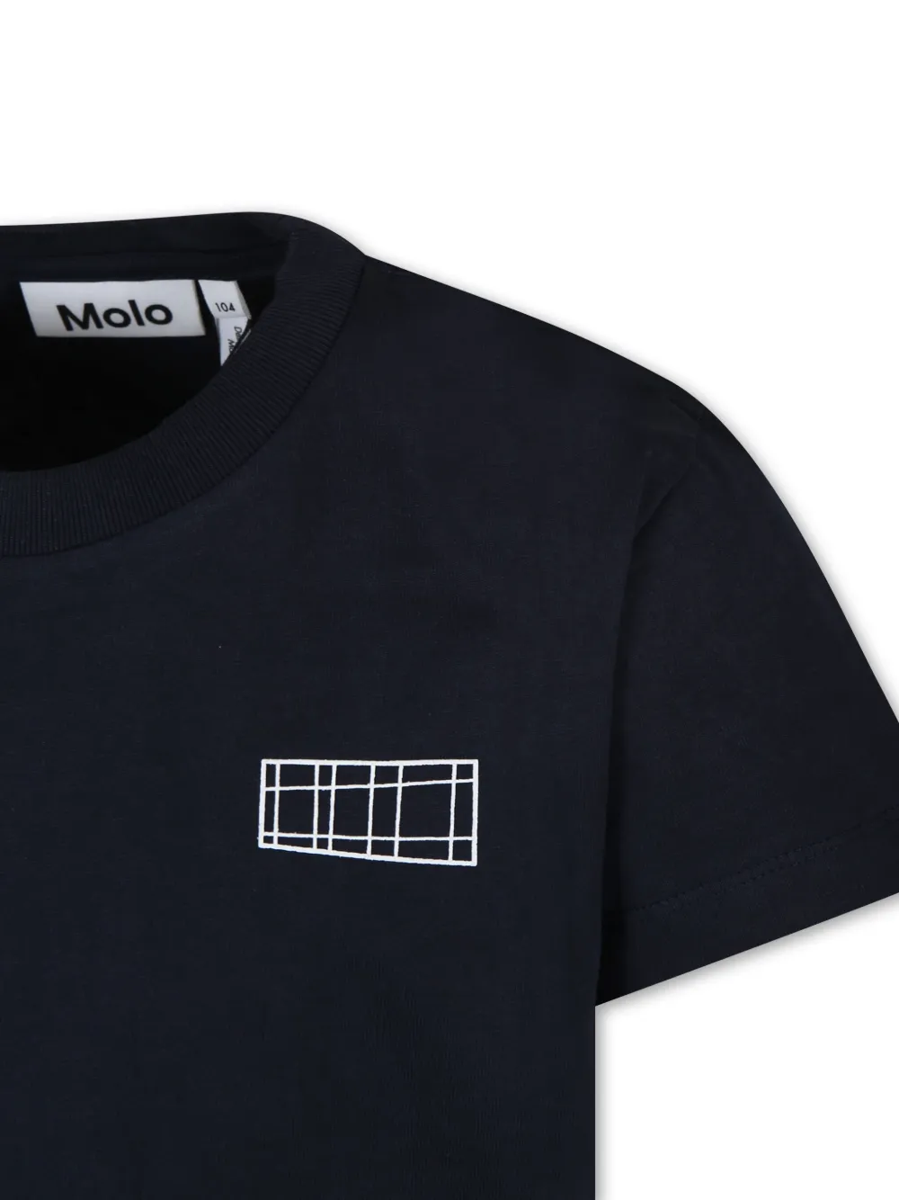 Molo T-shirt met print Blauw