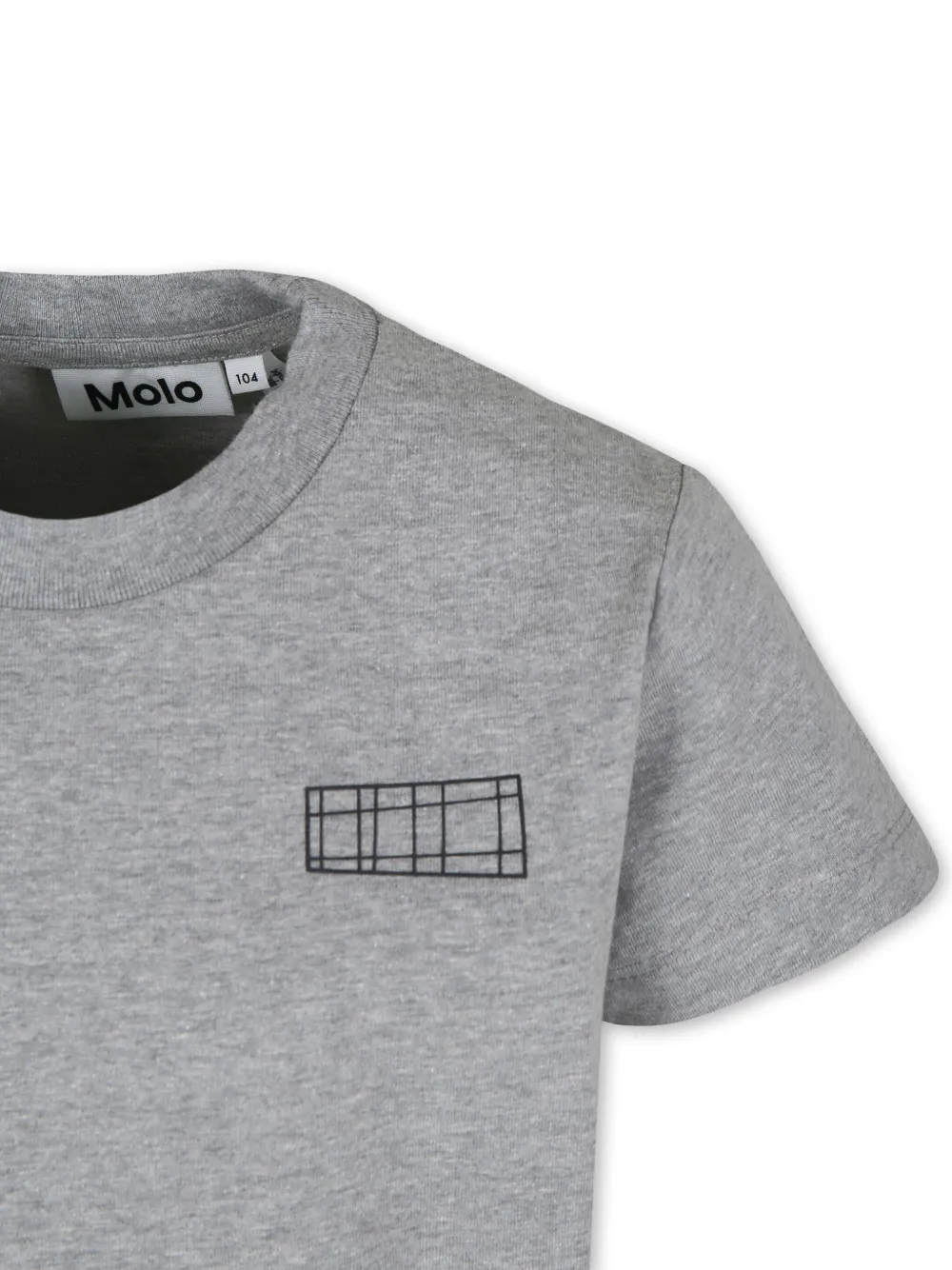Molo T-shirt met print Grijs