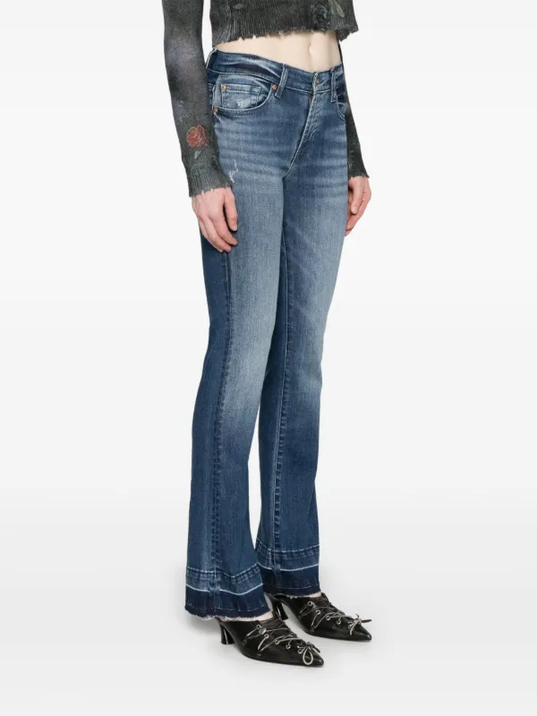 7 For All Mankind Tailorless ブーツカットジーンズ | ブルー