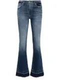 7 For All Mankind Tailorless mid-rise bootcut jeans - Blue