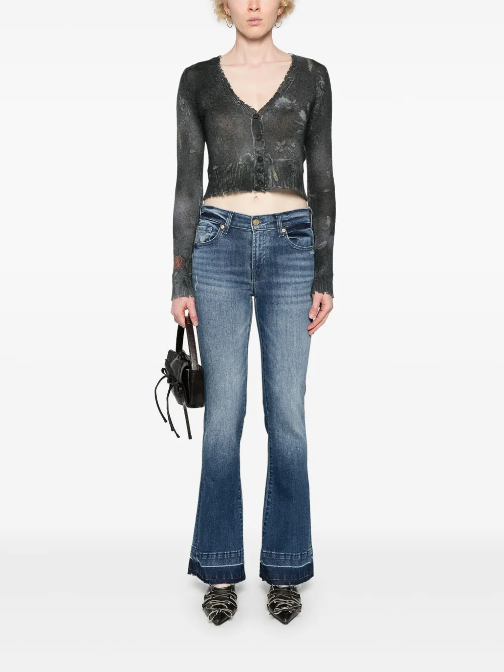 7forallmankind 7 For All Mankind Bootcut jeans - Blauw