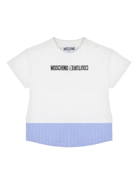 Moschino Kids logo-print cotton T-shirt 
