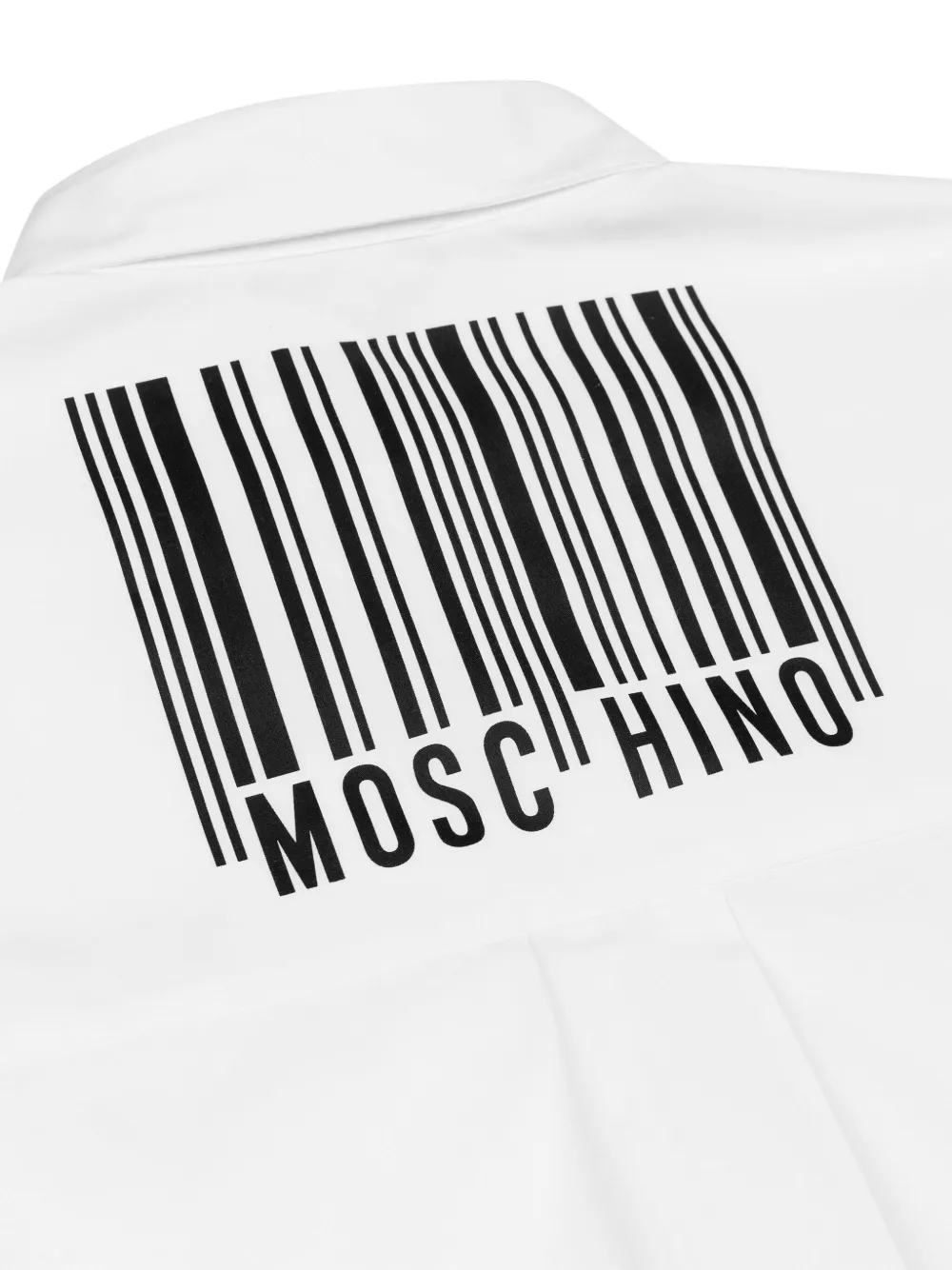 Moschino Kids Shirt met print Wit