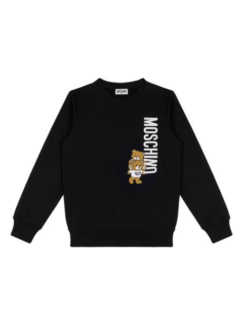 Moschino Kids sudadera con motivo Teddy Bear