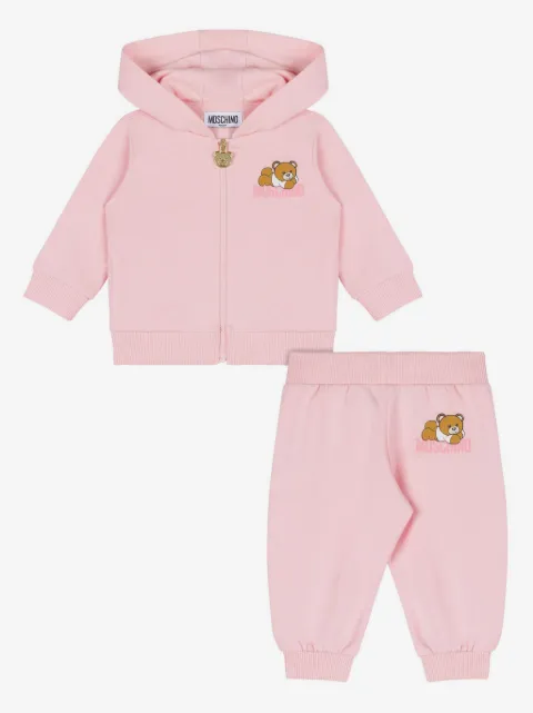 Moschino Kids traje deportivo con motivo Teddy Bear