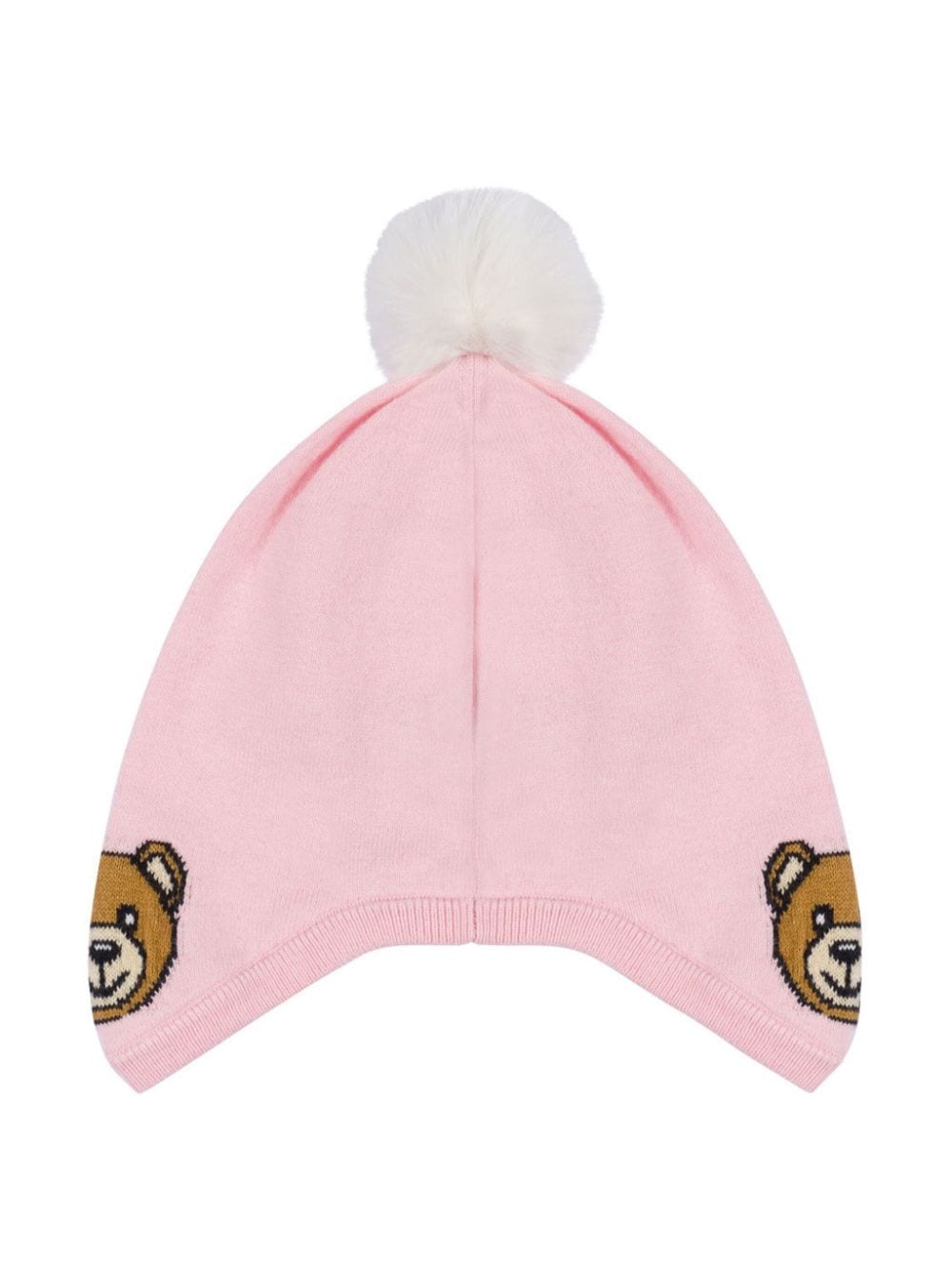 Moschino Kids Muts met Teddy Bear-patroon - Roze