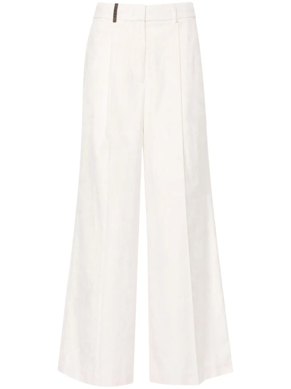 Peserico corduroy straight-leg trousers | Pink | Image 1