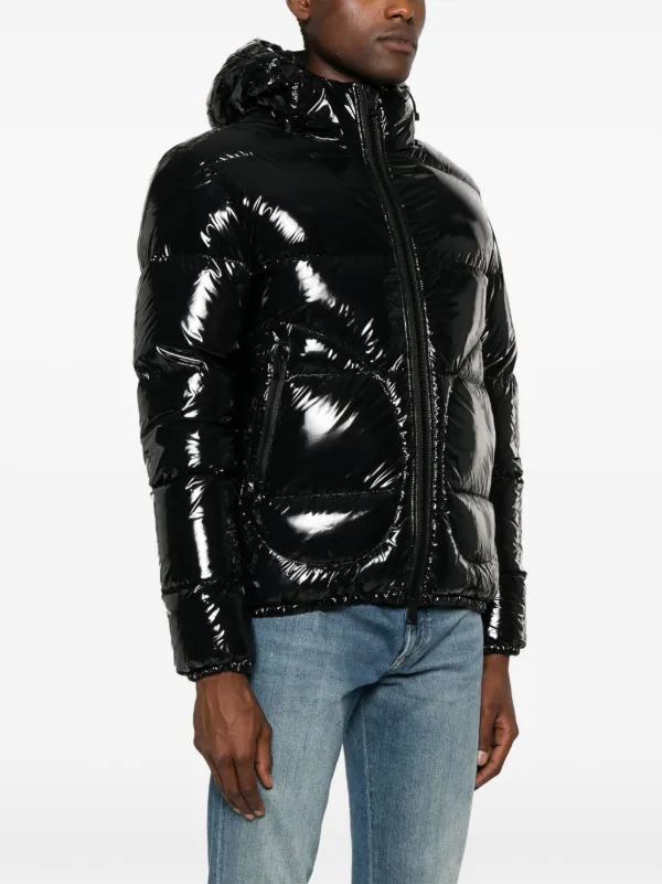 Herno フーデッド パデッドジャケット Herno フーデッド パデッドジャケット | ブラック | FARFETCH JP