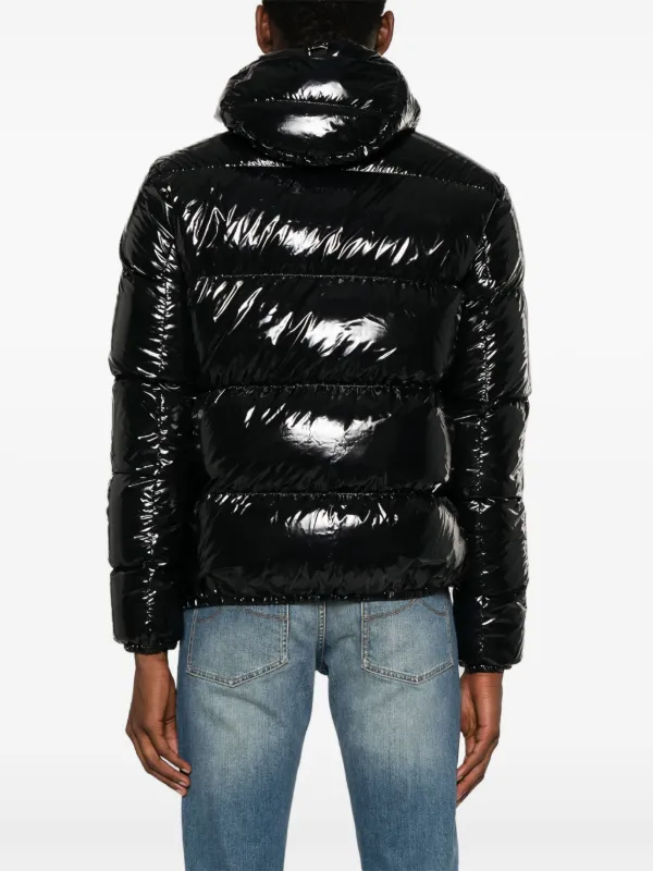 Herno フーデッド パデッドジャケット | ブラック | FARFETCH JP