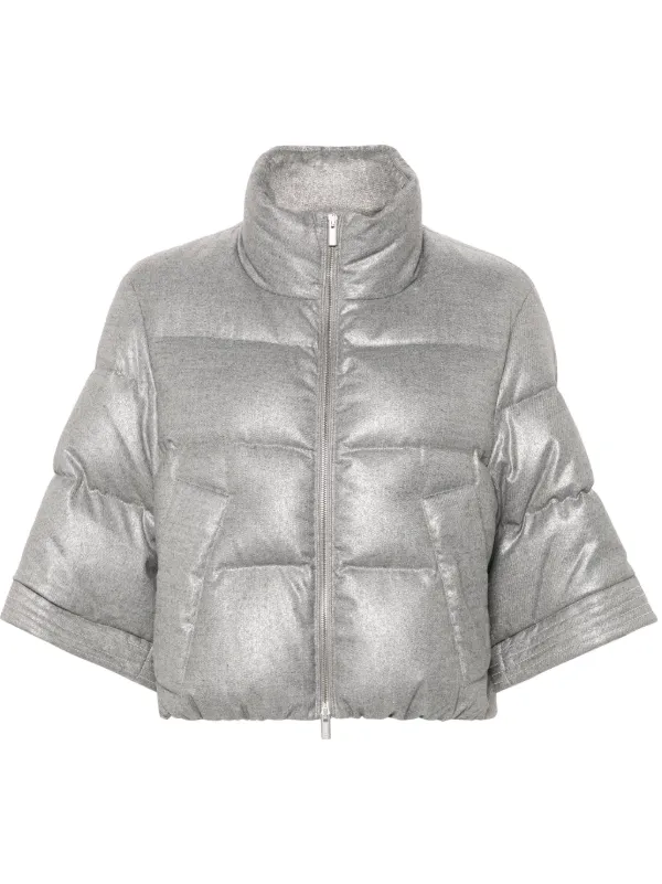 ジャケット PESERICO Women Jackets S2404002200 Grey 24014434_54271655_600.jpg