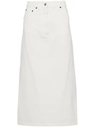 スカート Prada Denim Skirt Denim maxi skirt in blue - Prada | Mytheresa