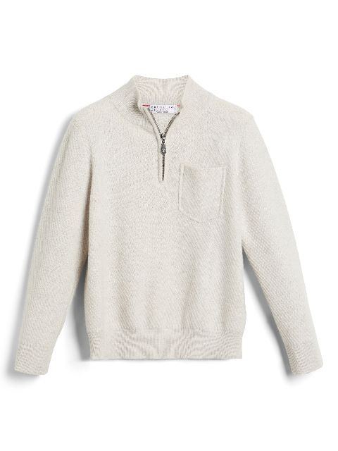 Brunello Cucinelli Kids cashmere ribbed sweater