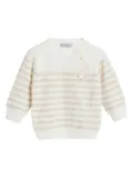 Brunello Cucinelli Kids Baby Bernie jumper - Neutrals