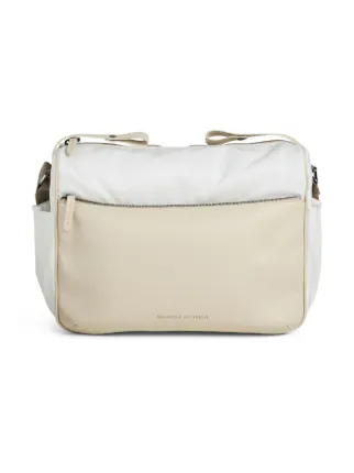 VIP【関税送料無料】希少 BRUNELLO CUCINELLI WHITE LEATHER BAG Large shopper bag in Panama | Lifestyle | Brunello Cucinelli