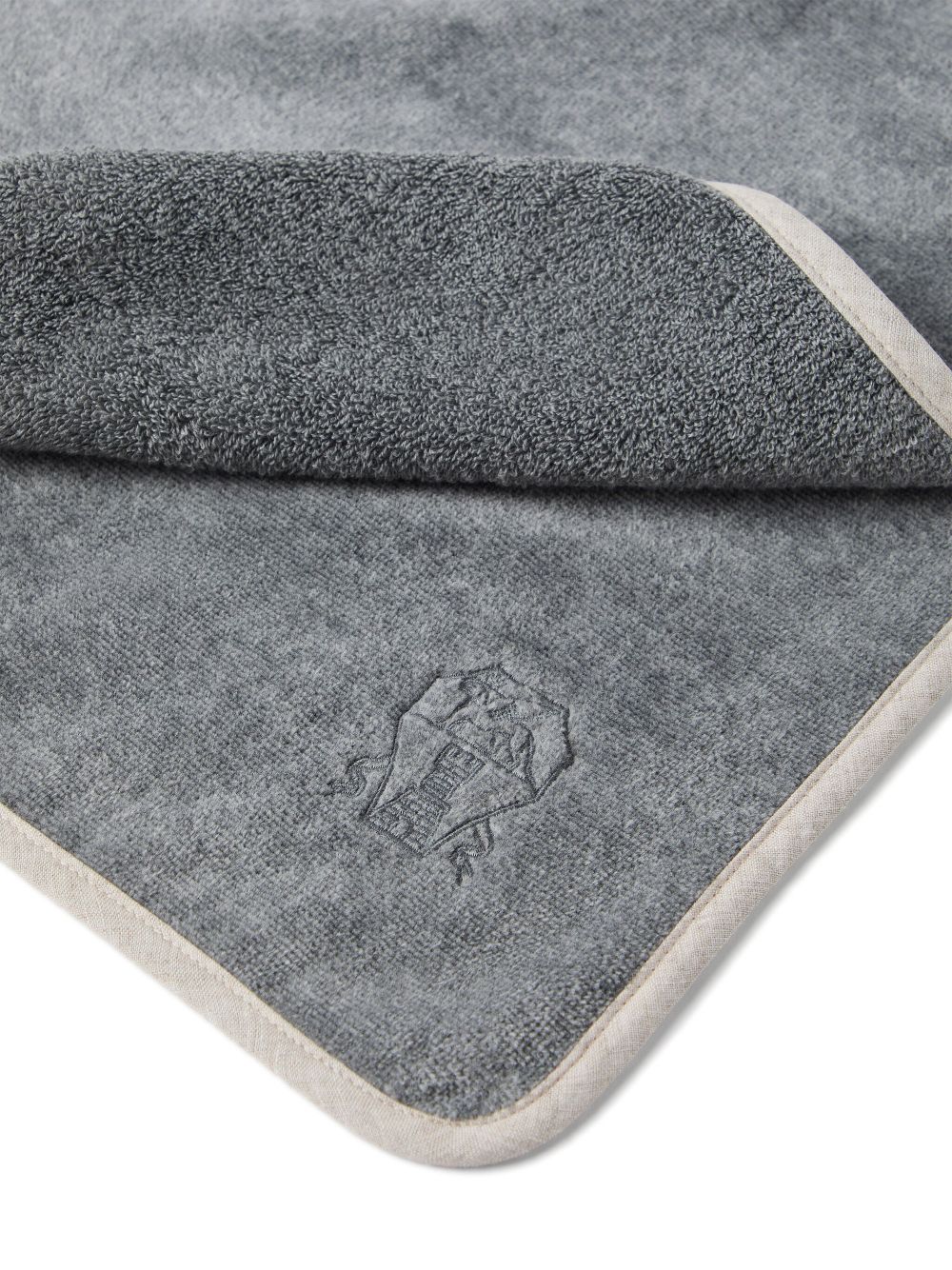 Best buy deals Brunello Cucinelli logo-embroidered towel (set of two) Men