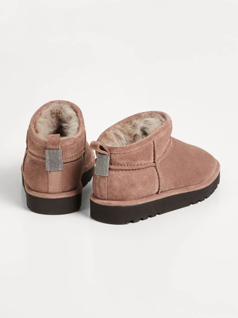 Brunello Cucinelli Kids Suède enkellaarzen - Roze