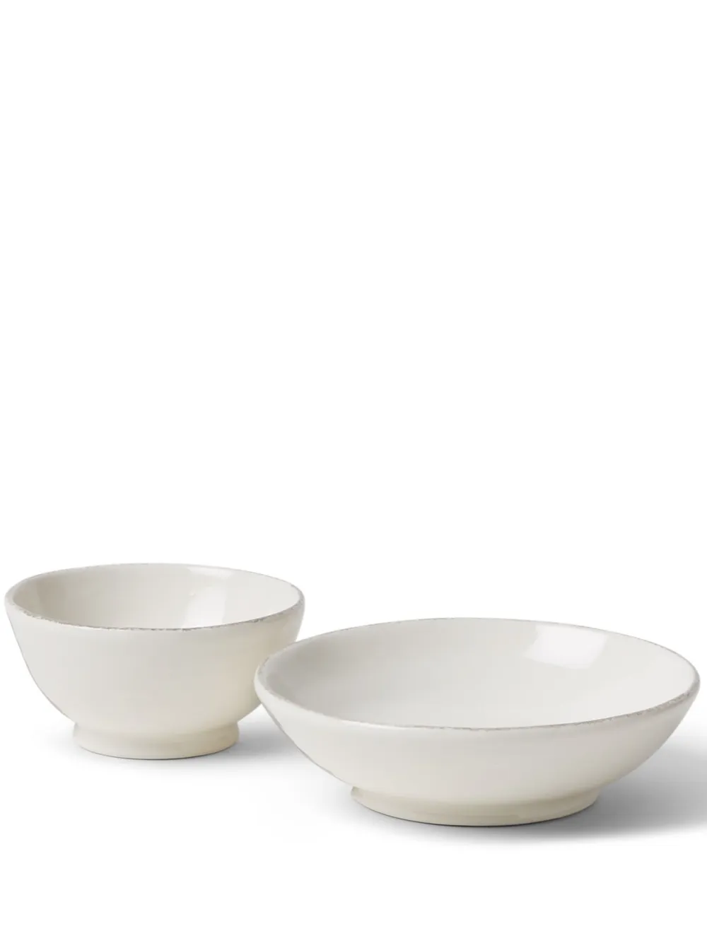 Brunello Cucinelli ceramic bowls (set of two) | White | Image 1