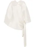 Pleats Please Issey Miyake Madame kaftan top - Neutrals