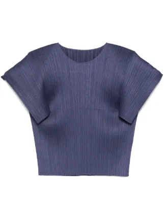 Pleats Please Issey Miyake MC August Top | Blue | FARFETCH TW 