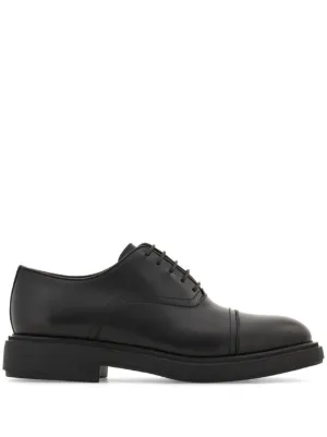 Ferragamo スクエアトゥ オックスフォードシューズ | レッド | FARFETCH JP
