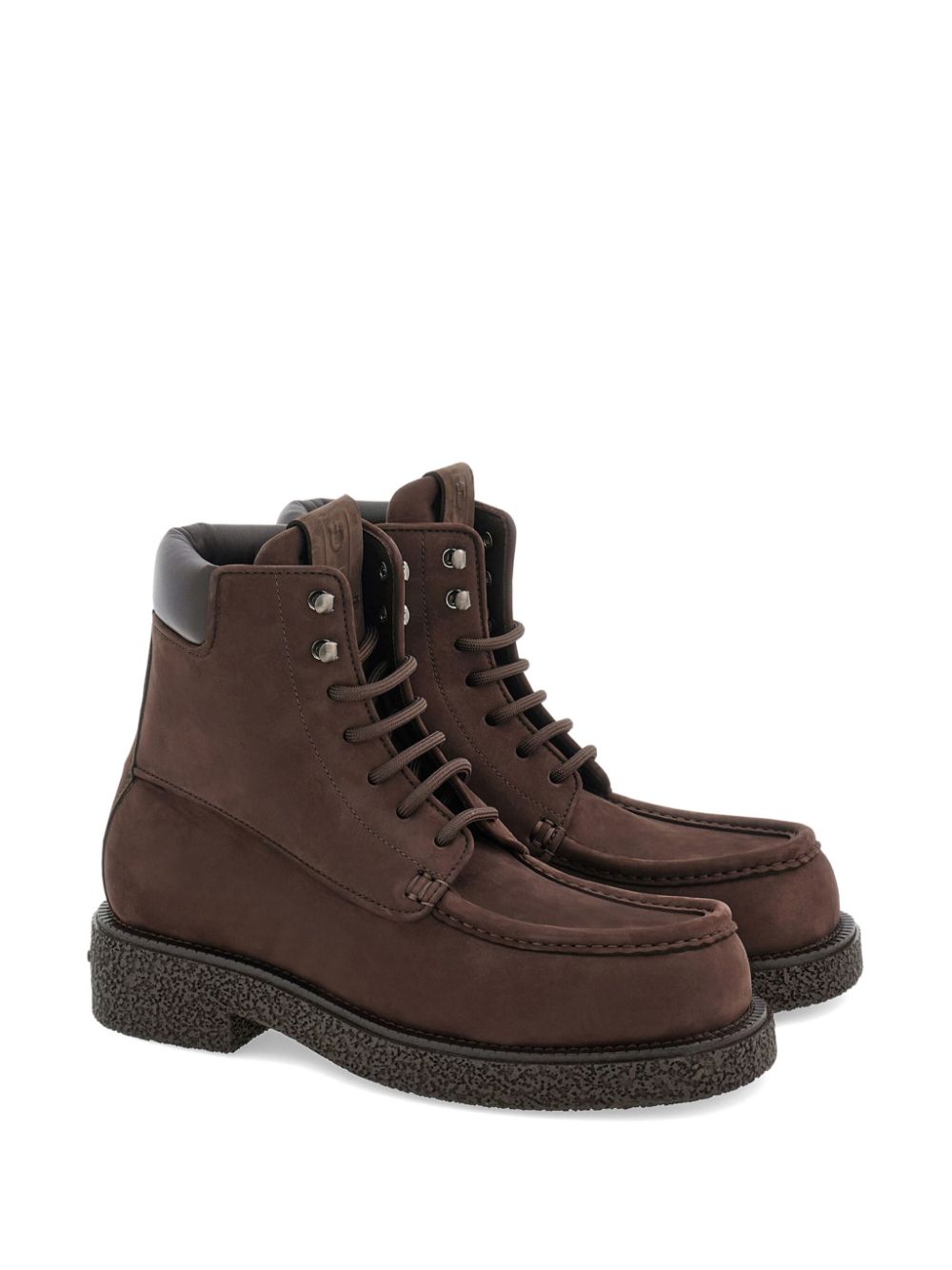 Ferragamo Combat boot Brown