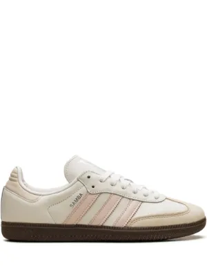Adidas x Kith Samba “White/Grey/Gold” Sneakers | White | FARFETCH