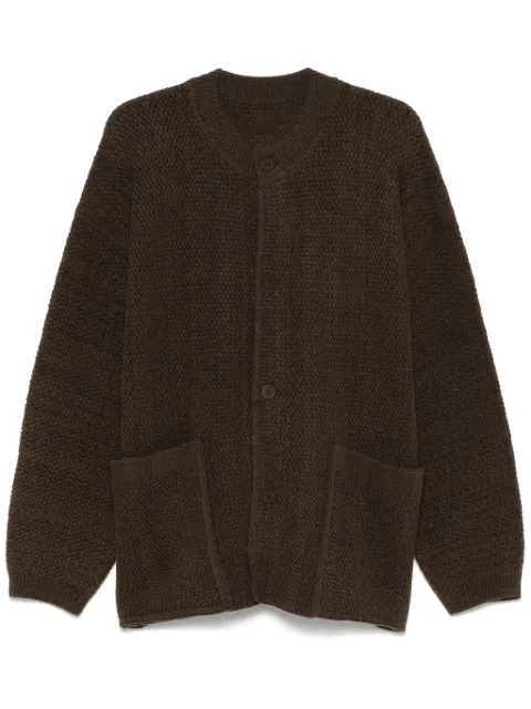 Homme Plissé Issey Miyake cárdigan Rustic