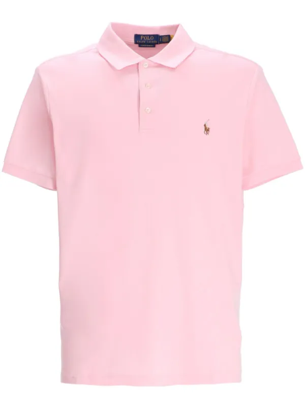 Pink polo ralph lauren shirt discount